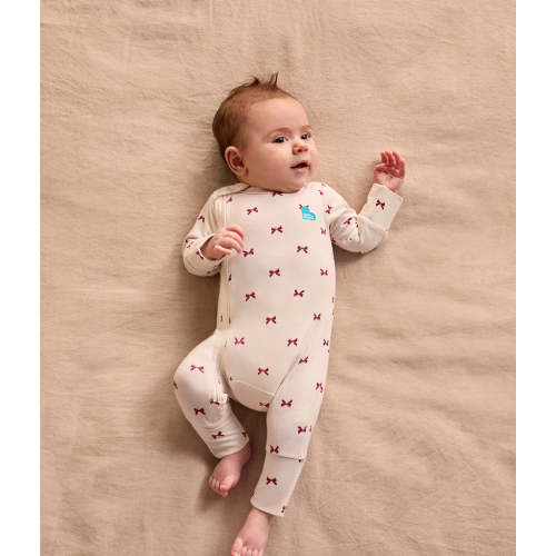 Romper Viscose from Bamboo Cream Bows