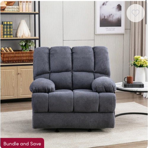 Latitude Run® Batholo Manual Glider Upholstered Recliner & Reviews | Wayfair