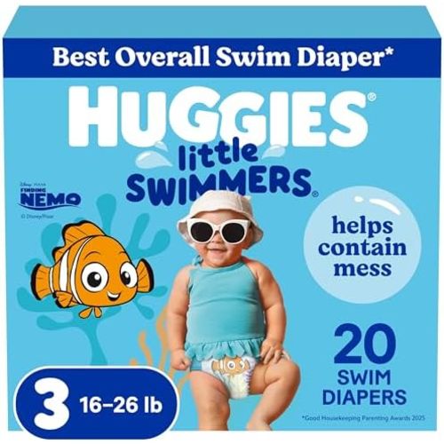 Huggies Little Swimmers Swim Diapers Size 3, 20 Count