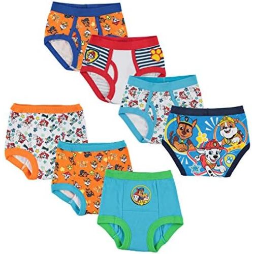 Paw Patrol Boys' Toddler Potty Training Pants With Chase, Skye & More With Success Chart & Stickers Size 18, 2t, 3t, 4t