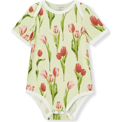 Tulip Luxe Stretch Short Sleeve One Piece