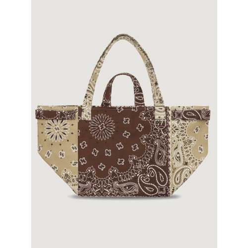 Trapeze bag - Brown / Beige