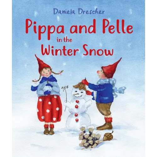 Pippa and Pelle in the Winter Snow
