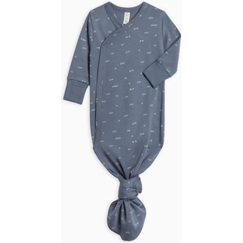 Organic Indy Kimono Gown, Newborn