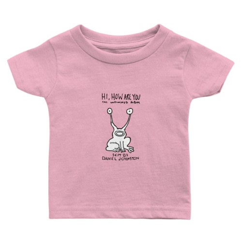 DANIEL JOHNSTON - HI Baby T Shirts 6M Pink sold by Xeirazanetio | SKU 99543797 | Printerval