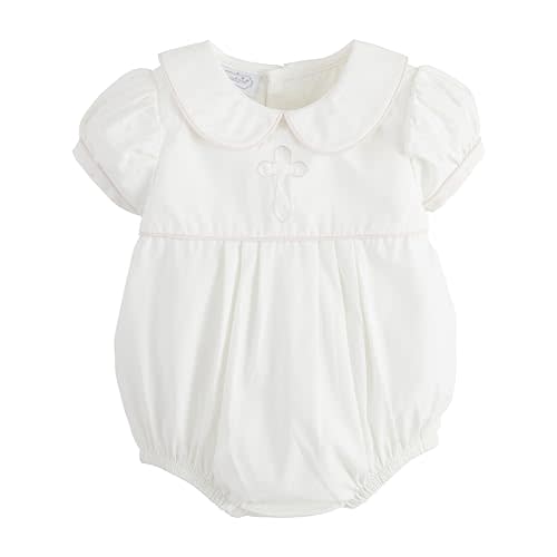 Mud Pie baby-girls Mud Pie Children's Girl Cross Poplin Bubble