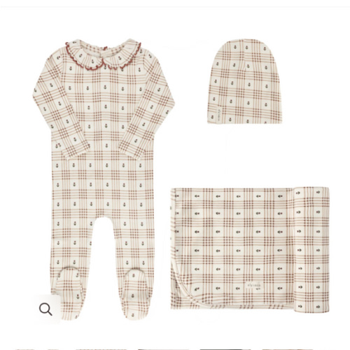 Cotton Floral Plaid Collection - Take Me Home Set – Ely's & Co.