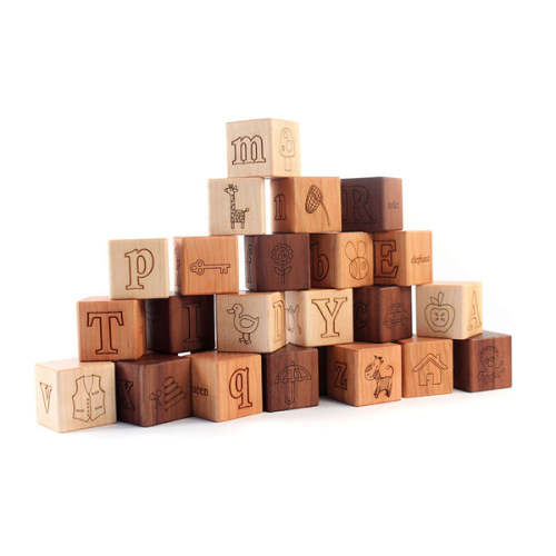 picture alphabet blocks