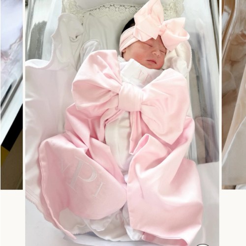 #Caprilina Signature Newborn Bow Sash