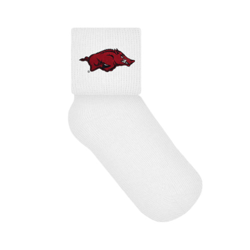 Arkansas Razorbacks Anklet Socks | College Baby