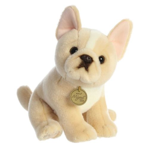 Aurora Small French Bulldog Pup Miyoni Tots Adorable Stuffed Animal Brown 9"