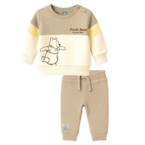 Baby Boys and Baby Girls Pooh Sweatshirt and Joggers, 2-Piece Set
