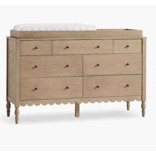 Penny 7-Drawer Dresser & Topper Set (56w x 19d")