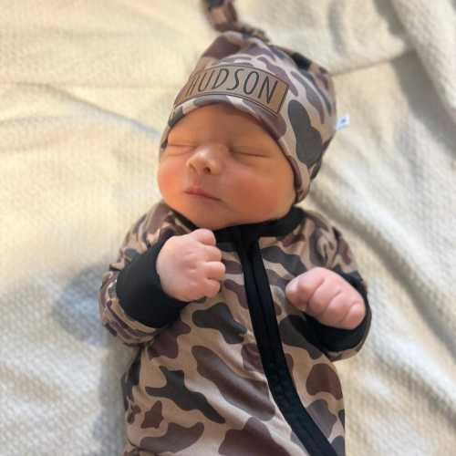 Baby Boy Coming Home Outfit | Personalized Zipper Romper Set | Newborn Going Home Outfit | Baby Shower Gift | Hospital Outfit