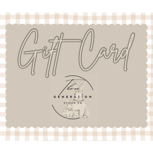 Three Generation Stitch Co. Gift Card