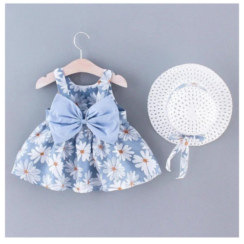 Sweet Summer Flower Bow Dress - Shop Online at Belle Baby | Belle Baby
