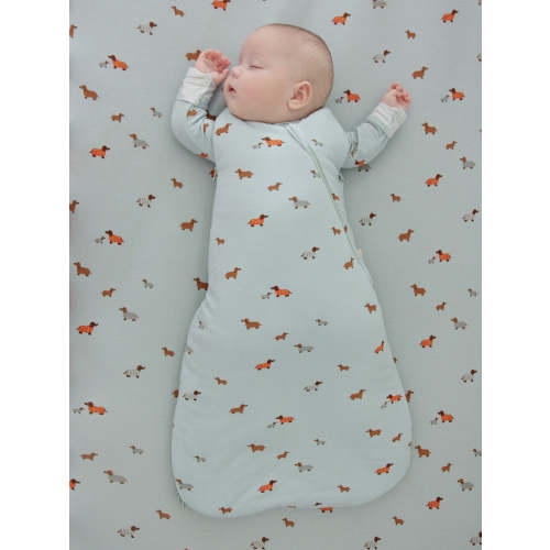 Woof Sage 2.5 TOG Bamboo Viscose Swaddle Sleep Sack | günamüna