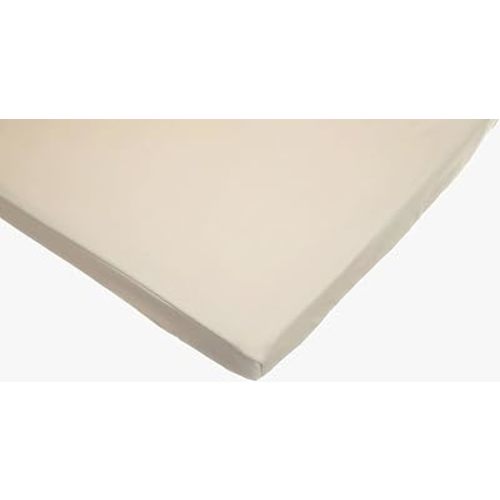 American Baby Company Knit Fitted Pack N Play Playard Sheet Made with Organic Cotton, Natural Color, Soft Breathable, for Boys and Girls
