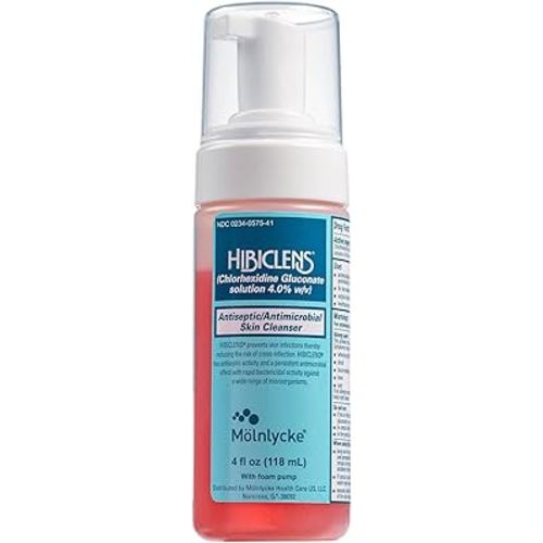 Hibiclens Antiseptic/Antimicrobial Skin Cleanser 4 oz. NonSterile Pump Bottle 1 Each 57541