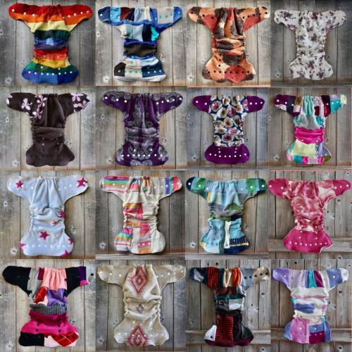 Upcycled Cashmere Wool Diaper Cover One Size