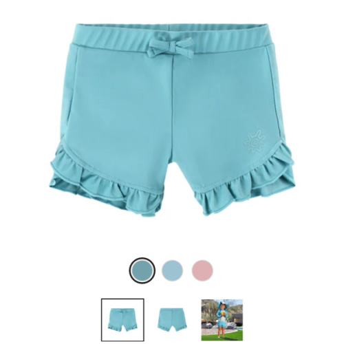 Baby Girls Swim Shorts | Certified UPF 50+ – UV Skinz®