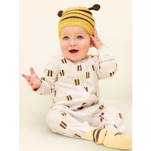 Une-pièce Nuit ou jeu à pieds à glissière à double sens pour bébé