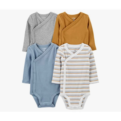 Simple Joys by Carter's unisex-baby 4-pack Side Snap Bodysuit