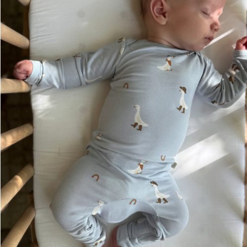 Convertible Pajama - Cowboy Goose