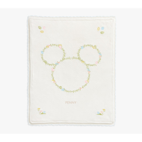 Disney Mickey Mouse Easter Heirloom Baby Blanket