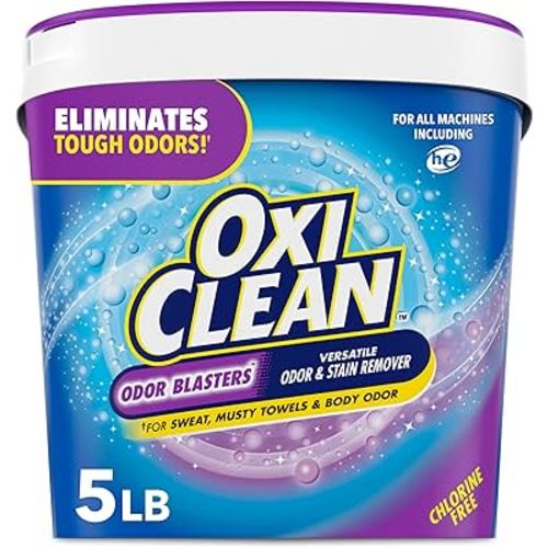 OxiClean Odor Blasters Versatile Odor and Laundry Stain Remover Powder, 5 lb