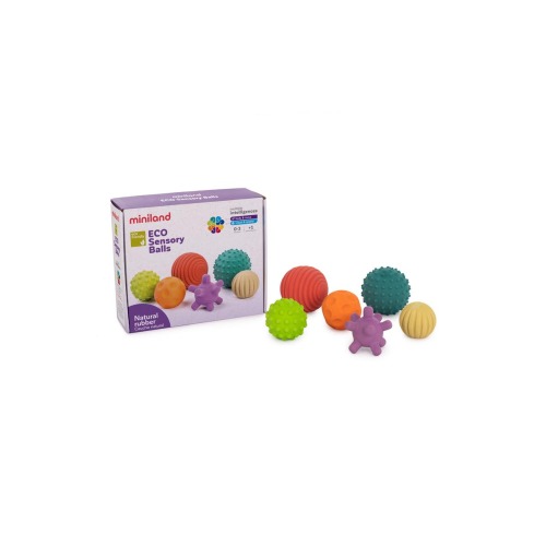 ECO Sensory Balls - 6 Piece Set
