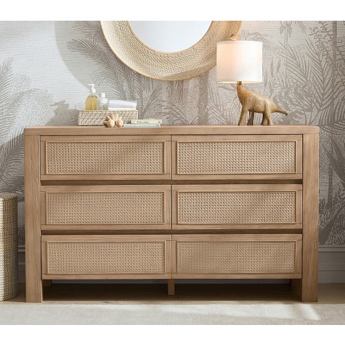 Marina 6-Drawer Dresser (56w x 19d")