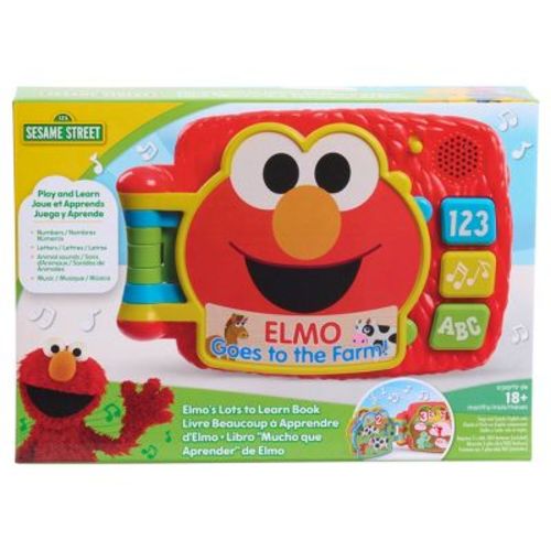 Sesame Street Elmo's Lots to Learn Book