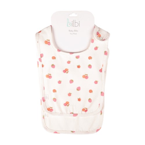 Bilbi Bib 2 Pack Ivory Size One Size