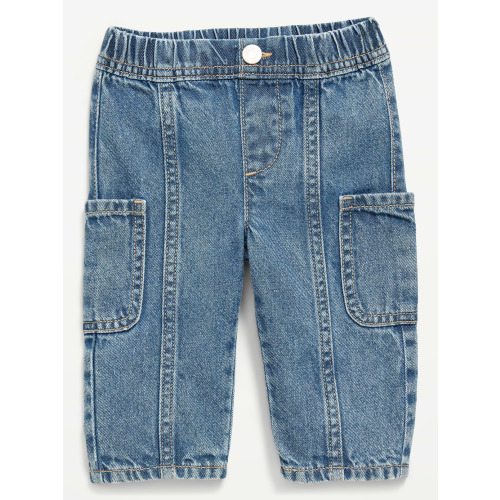 Baggy Barrel-Leg Cargo Jeans for Baby