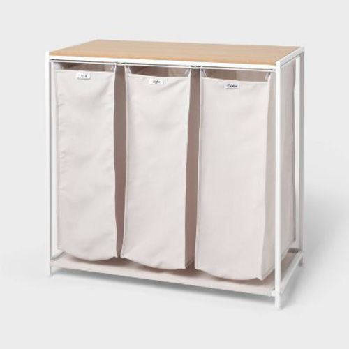 Triple Sorter with Natural Finish Top - Brightroom™