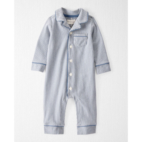 Baby Striped Organic Cotton Coat Style One Piece - Little Planet | Carter's