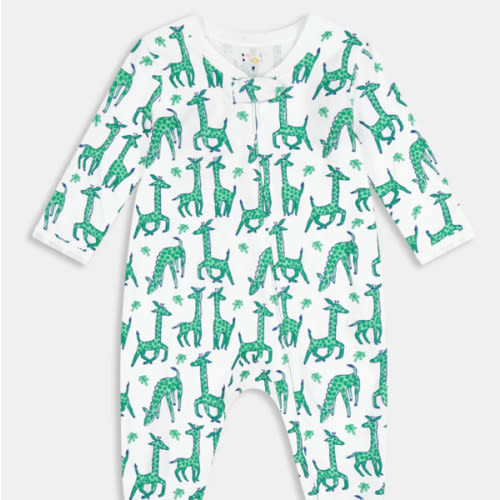 Infant Gigi Giraffe Zipper Footie