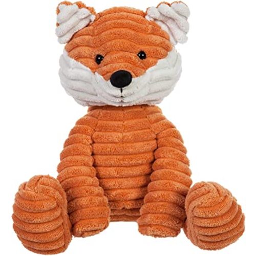 Apricot Lamb Toys Plush Corduroy Fox Stuffed Animal Soft Cuddly Perfect for Child (Medium, 12 Inches)