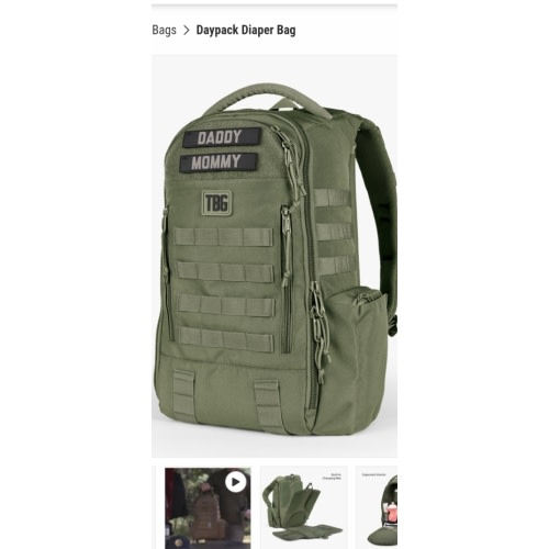 Daypack Diaper Bag by TBG – Tactical Baby Gear
