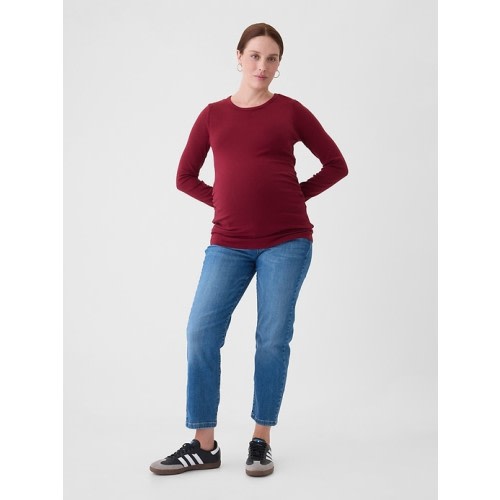 Maternity Modern Crewneck T-Shirt