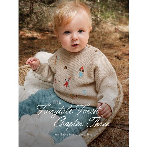 Pink Knitted Mittens - Baby Accessories - Purebaby