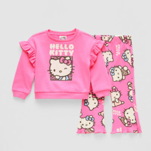 Baby Girls 2-pc. Hello Kitty Pant Set