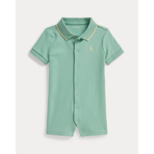 Soft Cotton Polo Shortall