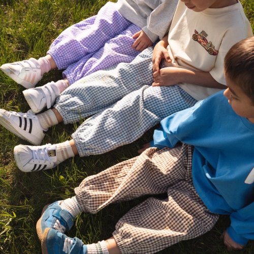 Comfy Gingham Pants
