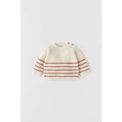 STRIPED KNIT SWEATER