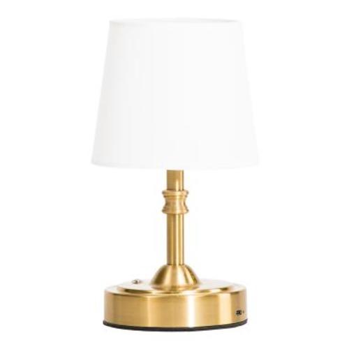 10in Smooth Fabric Shade Rechargeable Lamp | Lighting | TJ Maxx