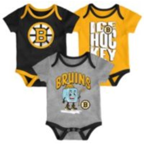 NHL Infant Boston Bruins Multicolor 3-Piece Creeper Header Set | Dick's Sporting Goods