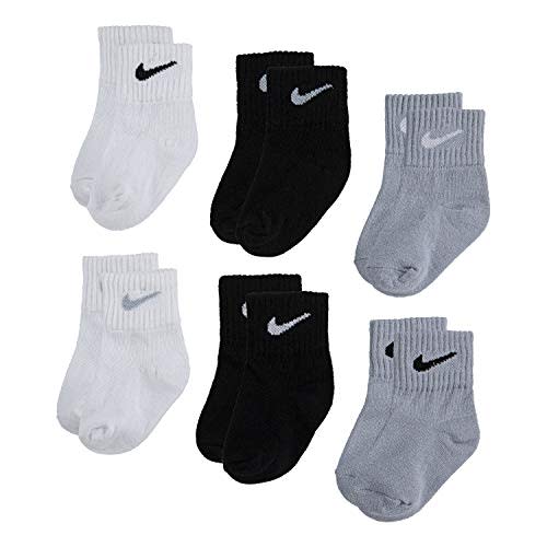 Nike Baby Toddler Kids Ankle Gripper Socks (6 Pairs)