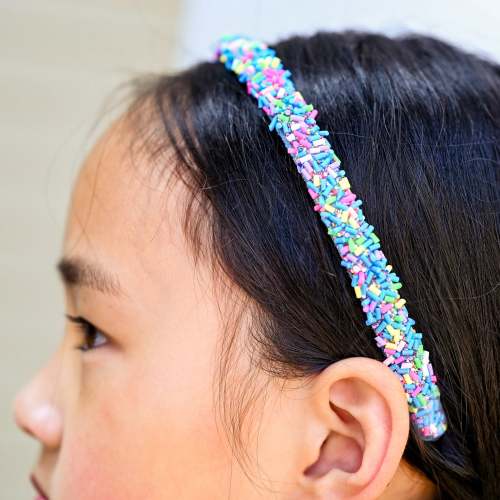 Blue Sprinkles Thin Headband – RUE + ROE